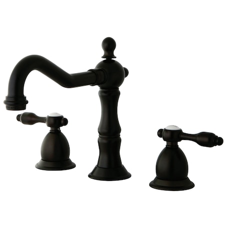 Kingston Brass KS1975TAL 8" Widespread Bathroom Faucet, Oil Rubbed Bronze KS1975TAL